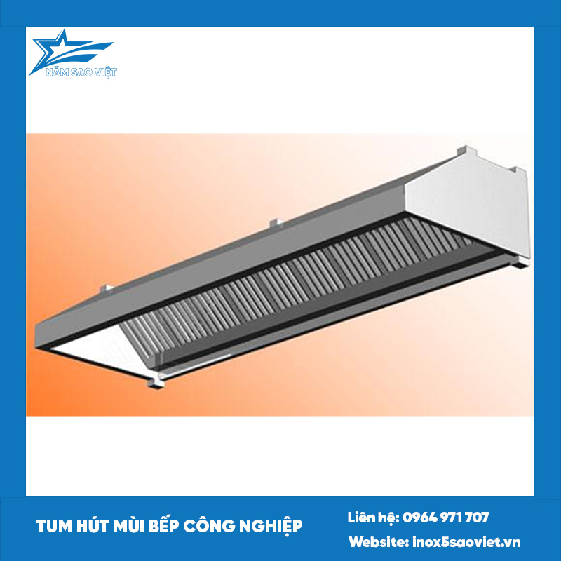 TUM HÚT MÙI BẾP CÔNG NGHIỆP